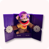Chimp Yeeps Monster Plush